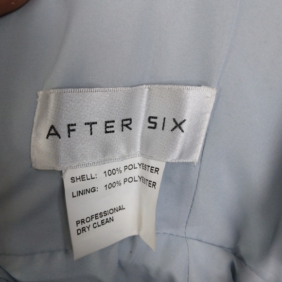 NWT After Six Special Occasio Dress in Blue MIST - Picture 7 of 7